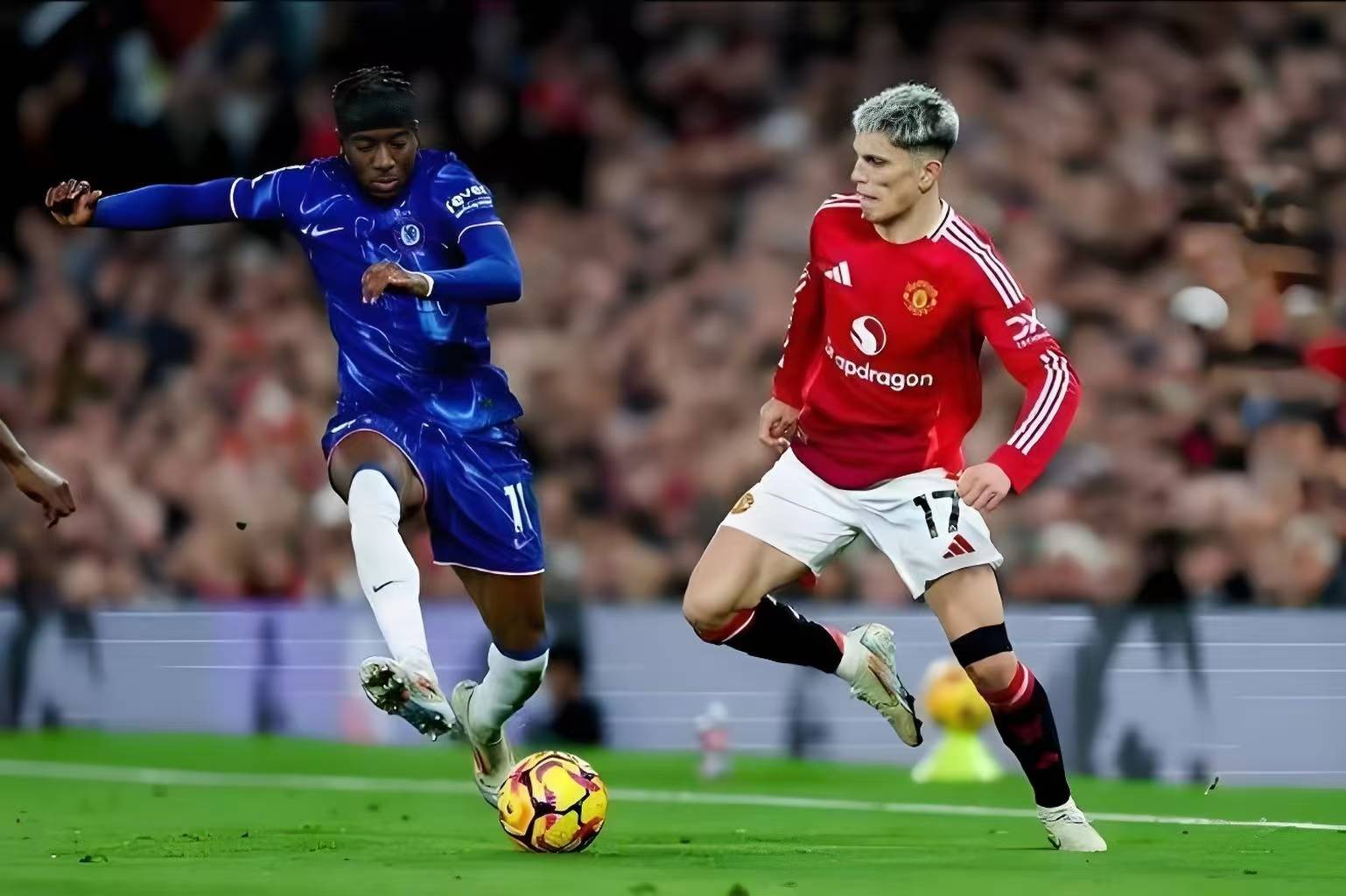 切尔西主场逆转曼联,取得关键胜利 切尔西主场逆转曼联,取得关键胜利