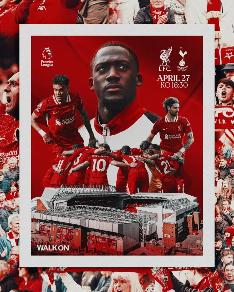 利物浦红军全员备战争夺冠军