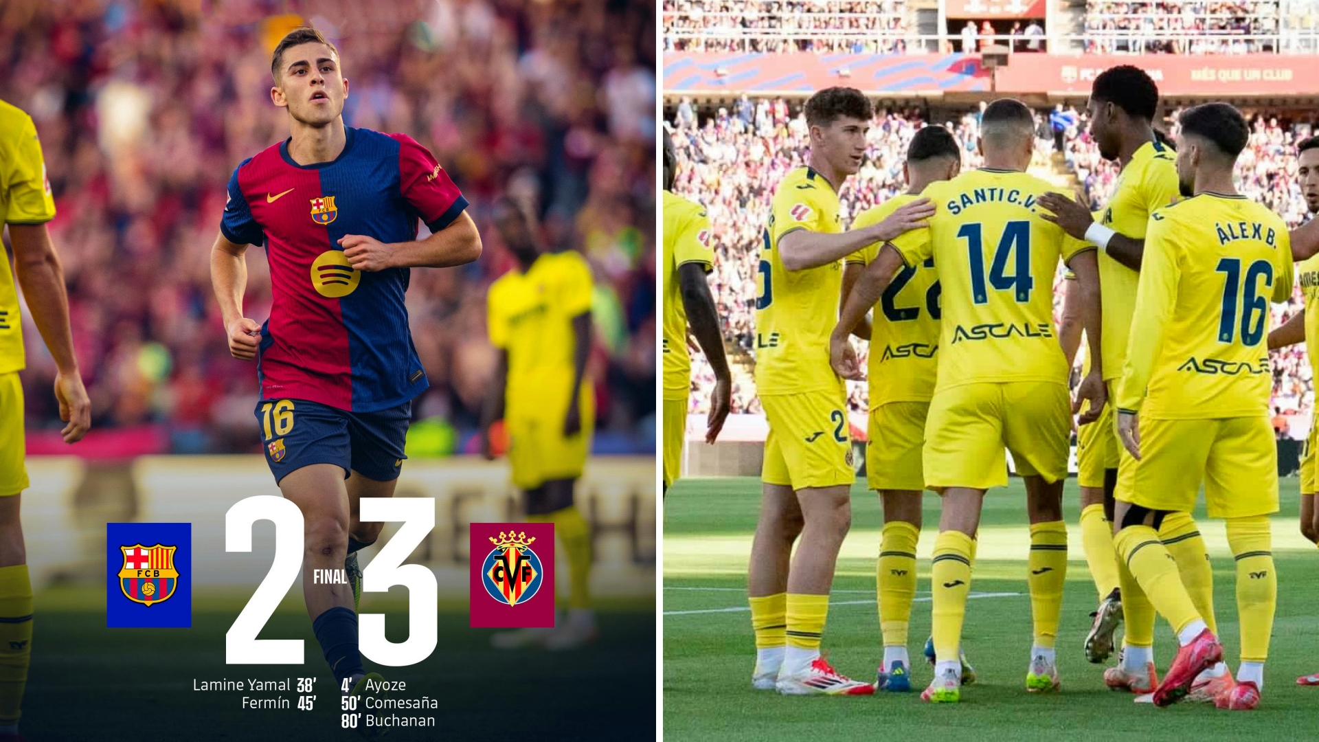 包含比利亚雷亚尔主场逼平川崎前锋，未能取得胜利的词条